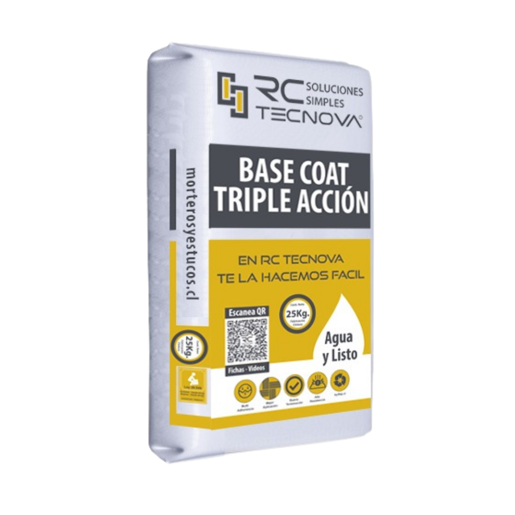 BASE COAT TRIPLE ACCION EIFS SACO 25KG                        