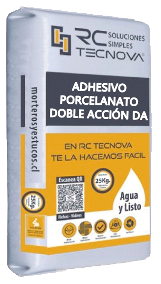 ADHESIVO PORCELANATO DOBLE ACCION SACO 25KG